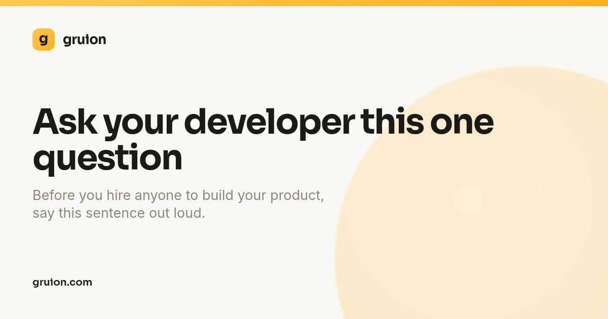 You probably don't need a CTO yet. Here are the four checks that tell you