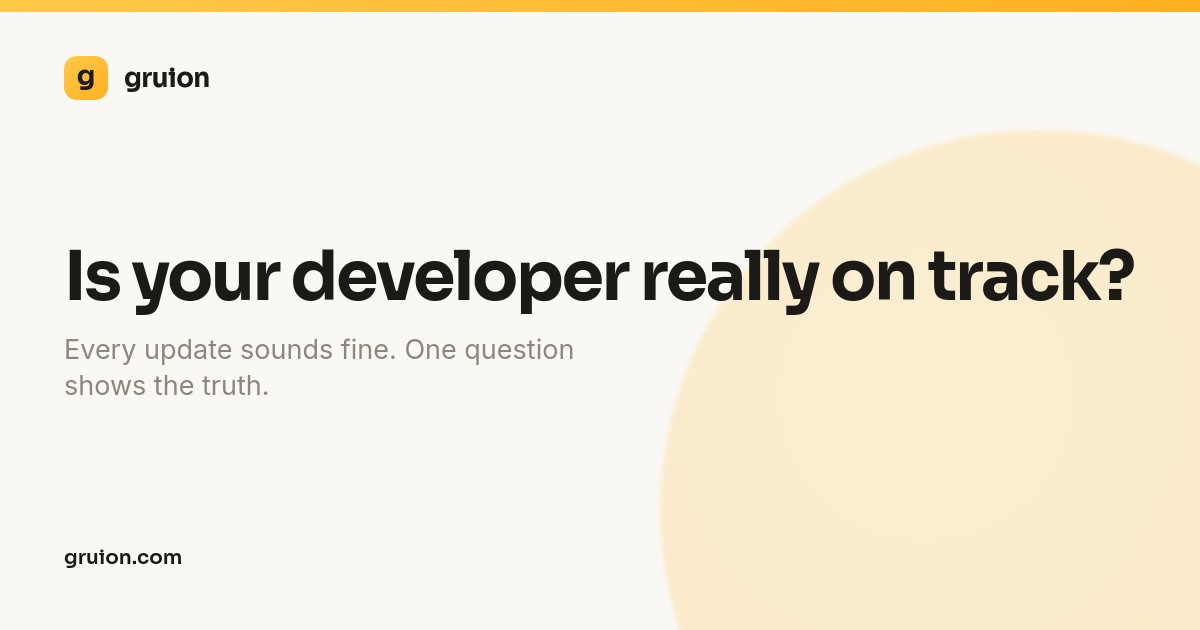 Every update sounds fine. Here are five signals that don't.
